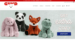 Desktop Screenshot of gund.com